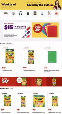 Staples weekly ad (valid until 13-09)