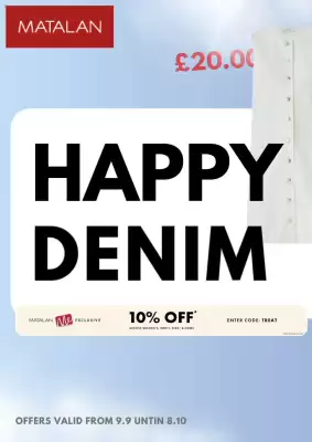 Matalan catalogue (valid until 8-10)