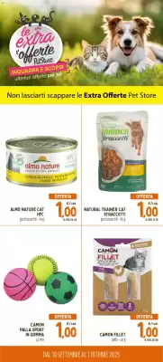 Volantino Pet Store Conad (valido fino al 7-10)