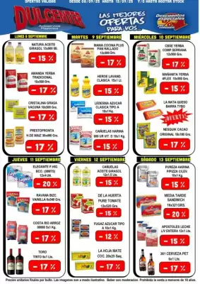 Catálogo Dulcenter (válido hasta 13-09)