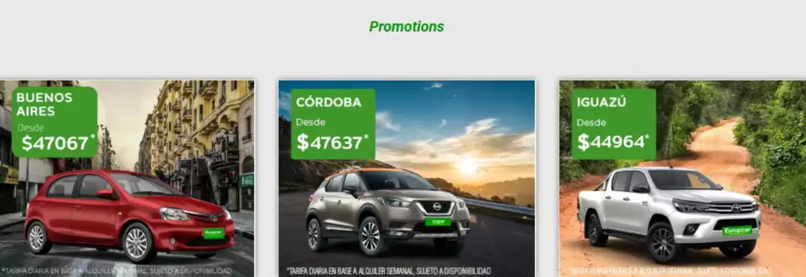 Catálogo Europcar (válido hasta 21-09)