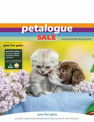 Just For Pets catalogue (valid until 28-09)