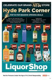 Checkers Liquor Shop catalogue Page 1