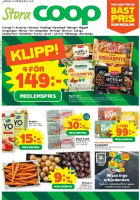Coop Forum reklamblad (giltig till och med 14-09)