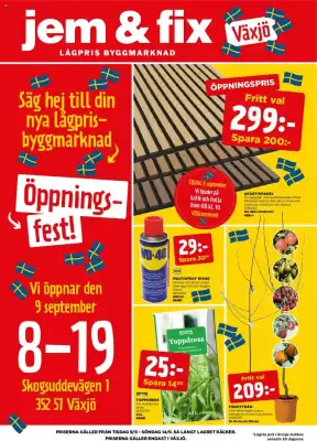 Jem&Fix reklamblad