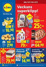 Lidl reklamblad vecka 38 Sida 1