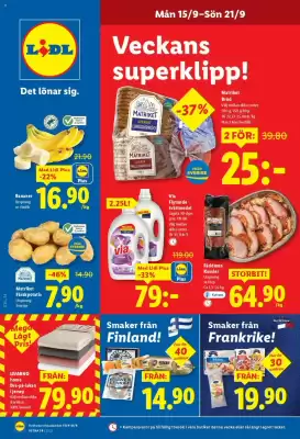 Lidl reklamblad (giltig till och med 21-09)
