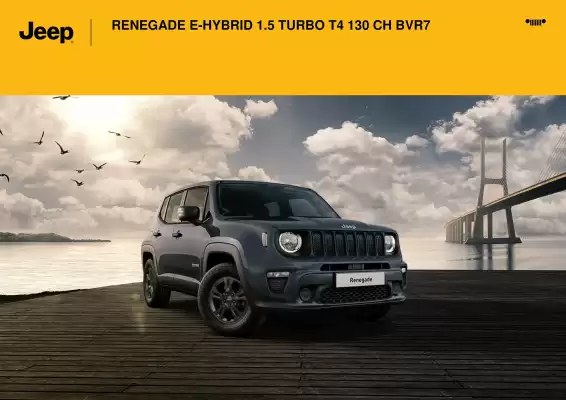 Catalogue Jeep (valable jusqu'au 30-09)