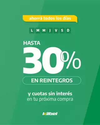 Catálogo Kilbel Supermercados (válido hasta 30-09)