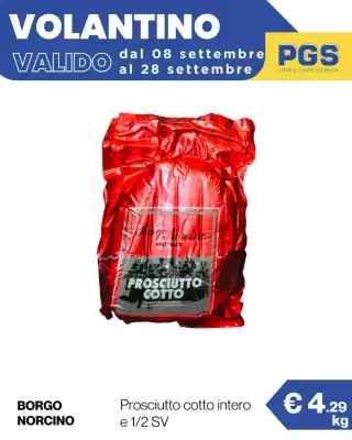 Volantino PGS Cash&Carry (valido fino al 28-09)