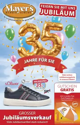 Mayer's Markenschuhe Prospekt (gültig bis 28-09)