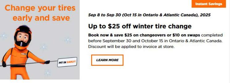 Kal Tire flyer Page 1