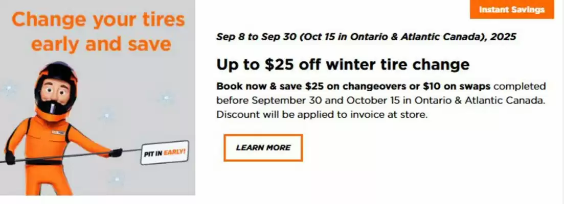 Kal Tire flyer (valid until 30-09)