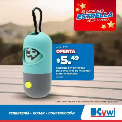 Catálogo Kywi (válido hasta 14-09)