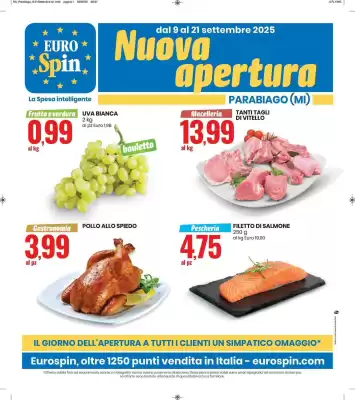 Volantino Eurospin (valido fino al 21-09)