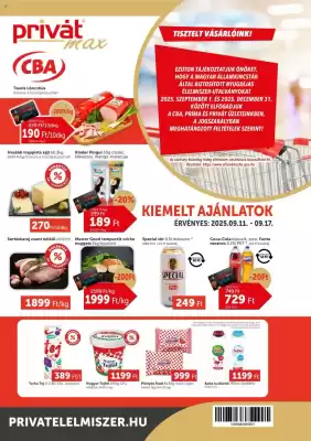 PRIVÁT akciós újság (érvényes eddig: 17-09)
