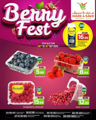 Mark & Save catalogue (valid until 10-09)