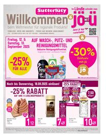 Sutterlüty Flugblatt woche 37 Seite 1