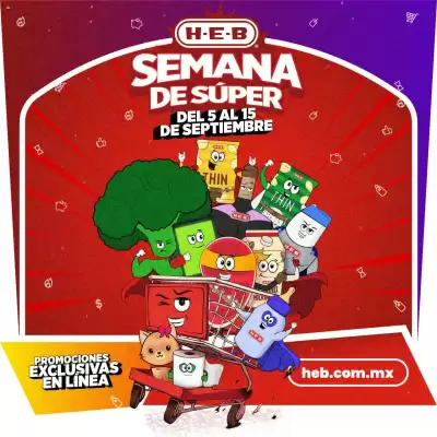 Folleto HEB (válido hasta 15-09)