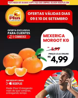 Folheto Rede Plus Supermercados (válido até 10-09)