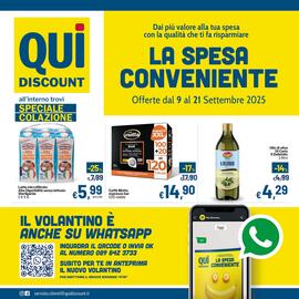 Volantino Qui Discount Pagina 1