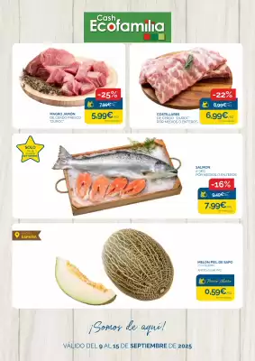 Folleto Cash Ecofamilia (válido hasta el 15-09)