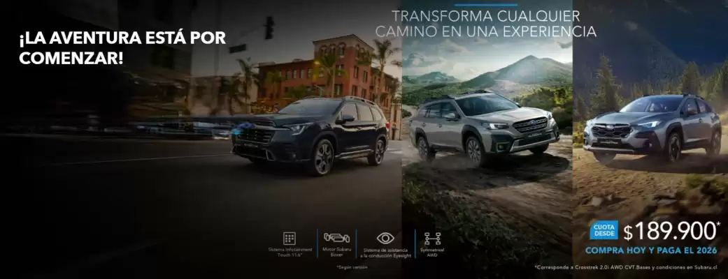 Catálogo Subaru (válido hasta 24-09)