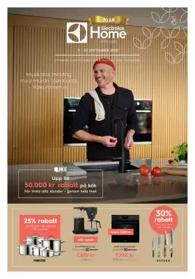 Electrolux Home reklamblad (giltig till och med 29-09)
