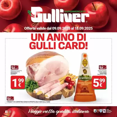 Volantino Supermercati Gulliver (valido fino al 18-09)