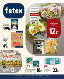 Føtex tilbudsavis uge 37 Side 1