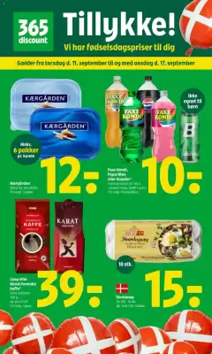 Coop 365 tilbudsavis (gælder indtil 17-09)