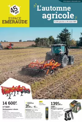 Catalogue Espace emeraude