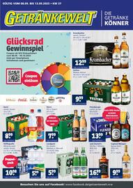 Getränkewelt Prospekt woche 37 Seite 1