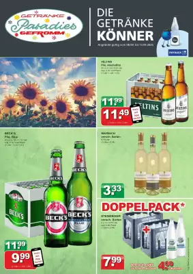 Getränkeparadies Gefromm Prospekt (gültig bis 13-09)