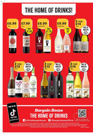 Bargain Booze leaflet Page 1