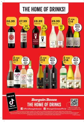 Bargain Booze leaflet (valid until 7-10)