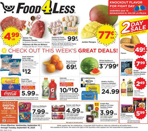 Food 4 Less weekly ad week 37 Page 1