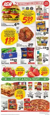 IGA weekly ad (valid until 17-09)