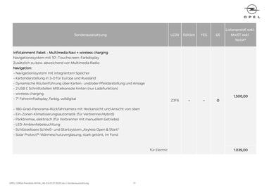 Opel Flugblatt | Corsa Seite 17