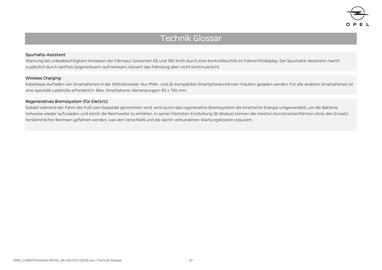 Opel Flugblatt | Corsa Seite 21