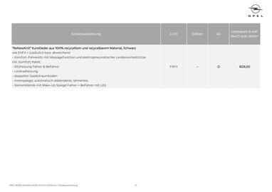 Opel Flugblatt | Mokka Seite 13