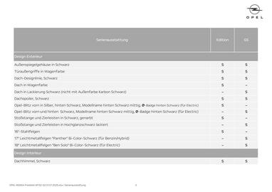 Opel Flugblatt | Mokka Seite 3