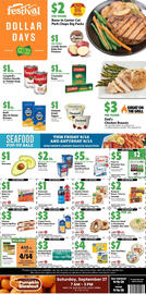 Festival Foods weekly ad week 37 Page 1