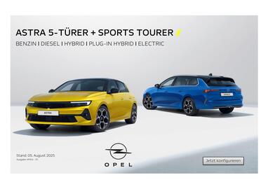 Opel Flugblatt | Astra Seite 1