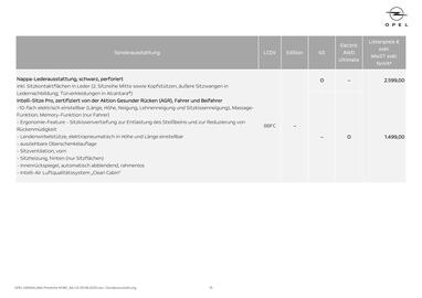 Opel Flugblatt | Grandland Seite 15