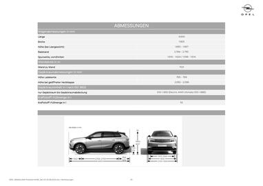 Opel Flugblatt | Grandland Seite 25