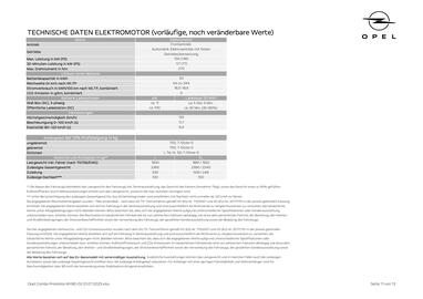 Opel Flugblatt | Combo Electric Seite 11