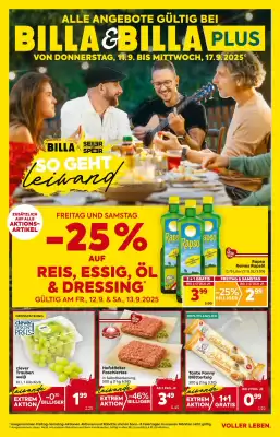 Billa Flugblatt (gültig bis 17-09)
