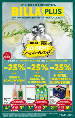 Billa Flugblatt (gültig bis 17-09)