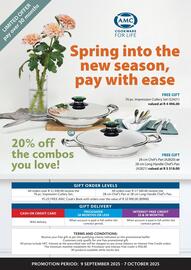 AMC Cookware catalogue Page 1